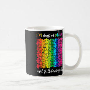 Cute 100 Days Of School And Still Loving It Happy Coffee Mug