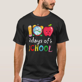 Cute 100 Days Of School Celebration Teachers Kids T-Shirt