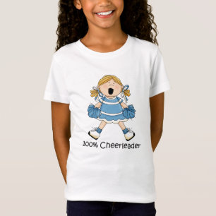 Cute 100 Percent Cheerleader - Blonde T-Shirt