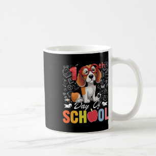 Cute 100th Day Of School Beagle Dog Gles 100 Days Coffee Mug