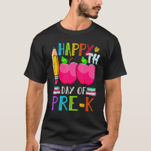 Cute 100th day of School Teacher Kid Happy 100 day T-Shirt