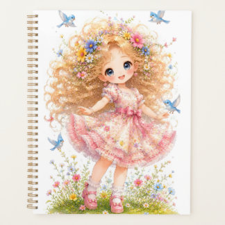 Cute 12-Month Yearly Planner