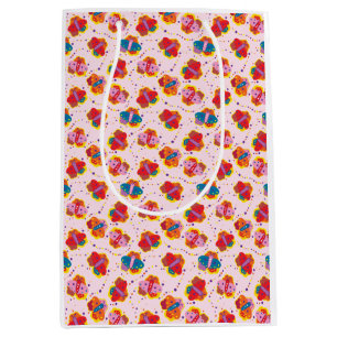 Cute 1960s-style butterflies gift bag