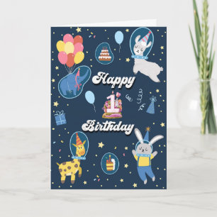 Cute 1st Birthday Card