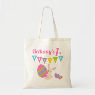 Cute 1st Easter Rabbit Tote Bag