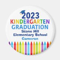 Cute 2023 Kindergarten Graduation Custom School