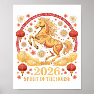 Cute 2026 Spirit Of The Horse Lady Fortune Cowgirl Poster