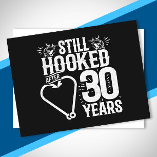 Cute 30th Anniversary Couples Married 30 Years Postcard