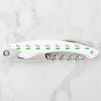 Cute 3-D Look Bee and Lamb Corkscrew