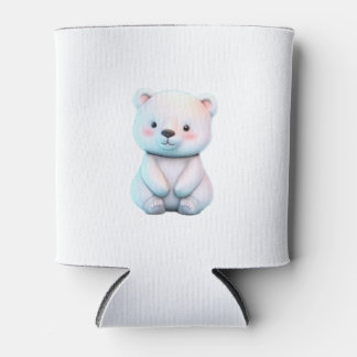 cute 3D bear cooler