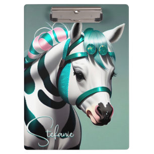 Cute 3d Spirit Pony 7 Clipboard