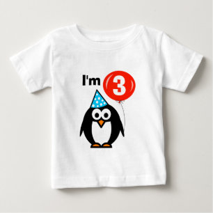 Cute 3rd Birthday shirt for three year old toddler