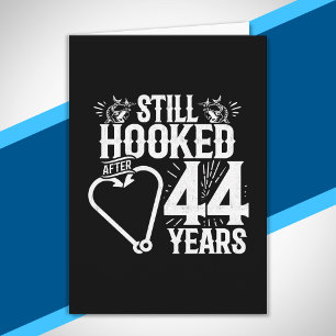 Cute 44th Anniversary Couples Married 44 Years Card