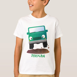 Cute 4X4 offroad vehicle cartoon car T-Shirt