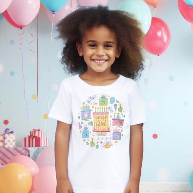 Cute 5th Birthday T-Shirt (Creator Uploaded)