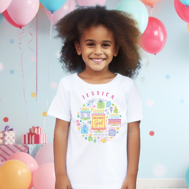 Cute 5th Birthday T-Shirt (Creator Uploaded)