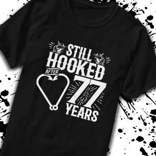 Cute 77th Anniversary Couples Married 77 Years T-Shirt