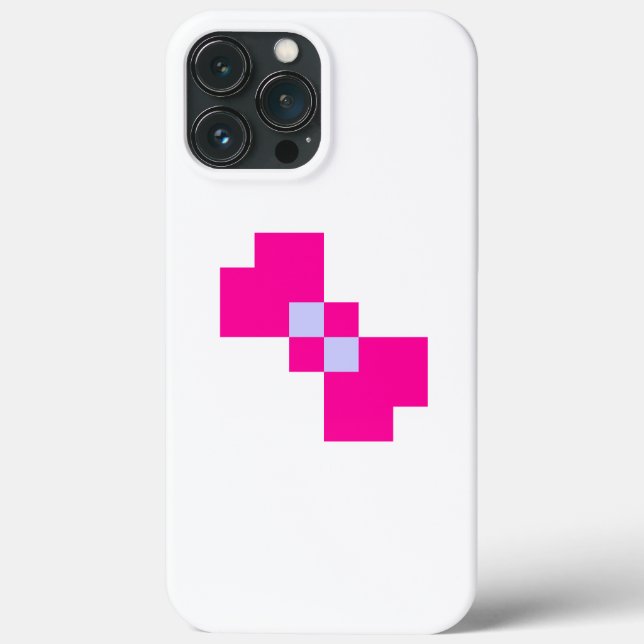 Cute 8 Bit Pixel Bow Case-Mate iPhone Case (Back)