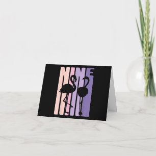 Cute 9th Birthday Gift I Flamingo I 9 Years Old Thank You Card