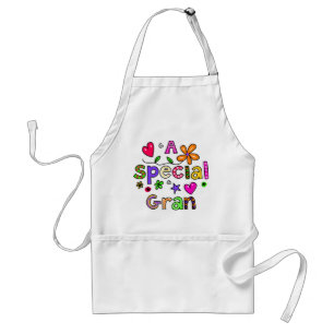 Cute A Special Gran Greeting Text Expression Standard Apron