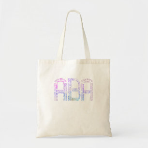 Cute ABA Acronym Tote Bag