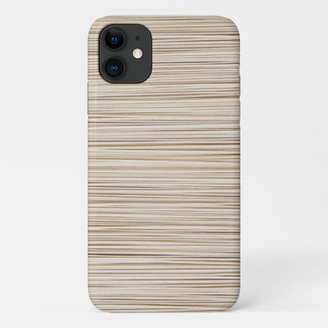 Cute abstract brown lines design Case-Mate iPhone case (Back)