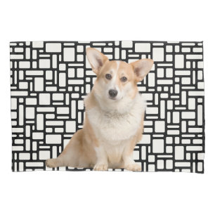 Cute Abstract Corgi Pillowcase