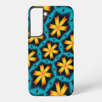 Cute Abstract Flowers Pattern