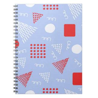 Cute abstract pattern notebook