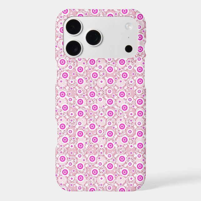 Cute abstract pinky dots patterns (Back)