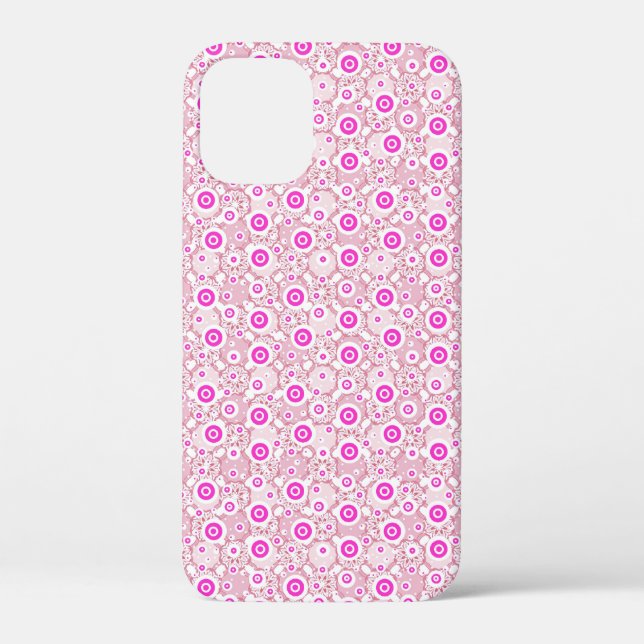Cute abstract pinky dots patterns Case-Mate iPhone case (Back)
