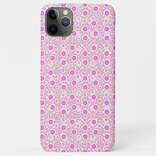 Cute abstract pinky dots patterns iPhone 11 pro max case