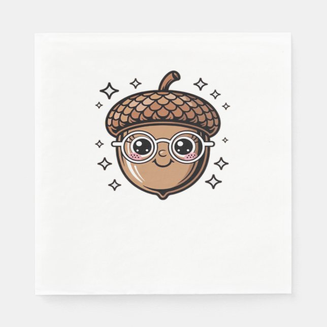 cute acorn Classic T-Shirt Napkin (Front)