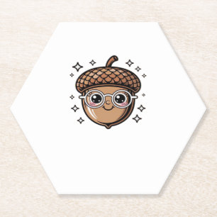 cute acorn Classic T-Shirt Paper Coaster
