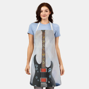 Cute Acoustic Guitar Apron