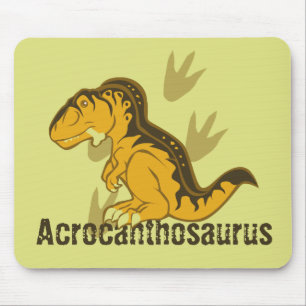 Cute Acrocanthosaurus Mouse Mat