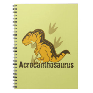 Cute Acrocanthosaurus Notebook