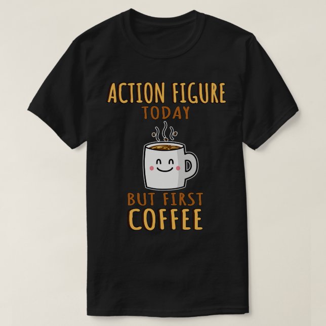 Cute Action Figure T-Shirt (Design Front)