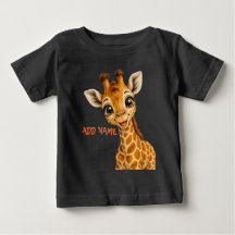 Cute Active Baby Animal Collection Giraffe