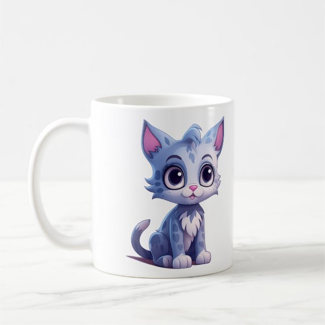 Cute Adorable Baby Animals Coffee Mug (Left)