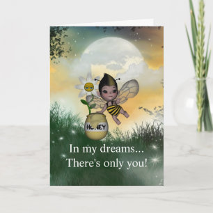 Cute Adorable Baby Bumble Bee Honey Holiday Card