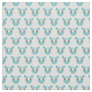 Cute & Adorable Blue Rhino Fabric