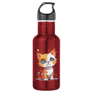 Cute Adorable Brown Cat-57667 532 Ml Water Bottle