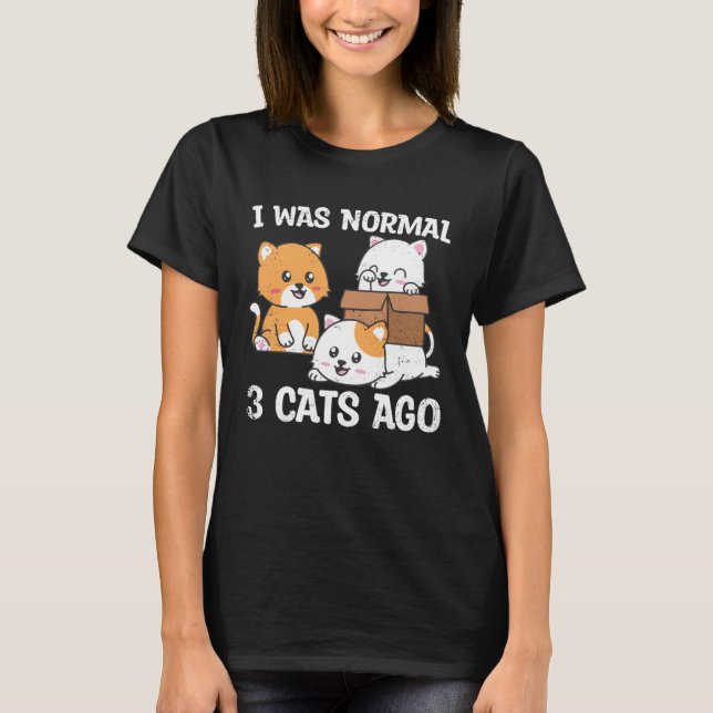 Cute Adorable Cats  Pet Animals Cat Owner Graphic T-Shirt (Front)