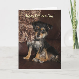 Cute, Adorable Dog Father's Day Card
