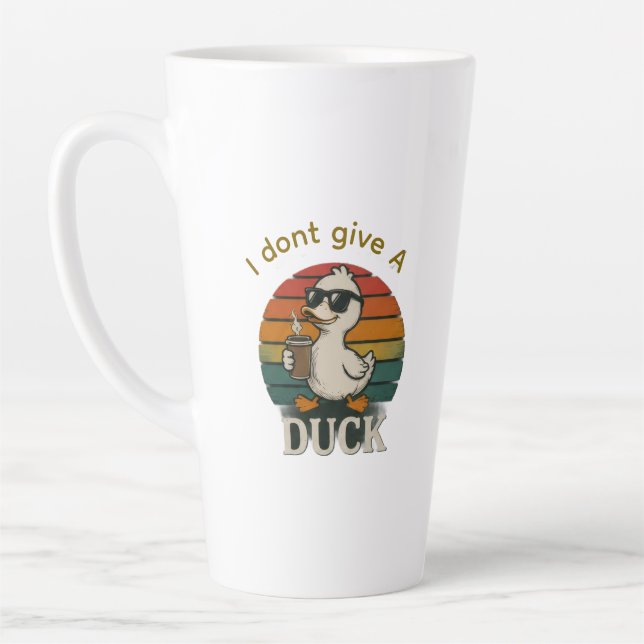 Cute & Adorable Graphic Latte Mug (Left)