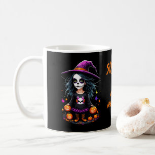 Cute Adorable Kawaii Halloween Witch Coffee Mug