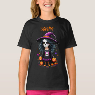 Cute Adorable Kawaii Halloween Witch T-Shirt