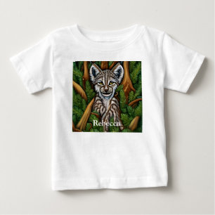 Cute Adorable Little Lynx Kitten Baby T-Shirt