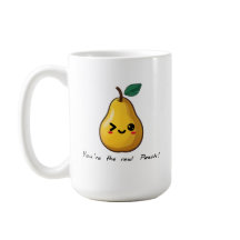 Cute Adorable Peach Fruit Mug